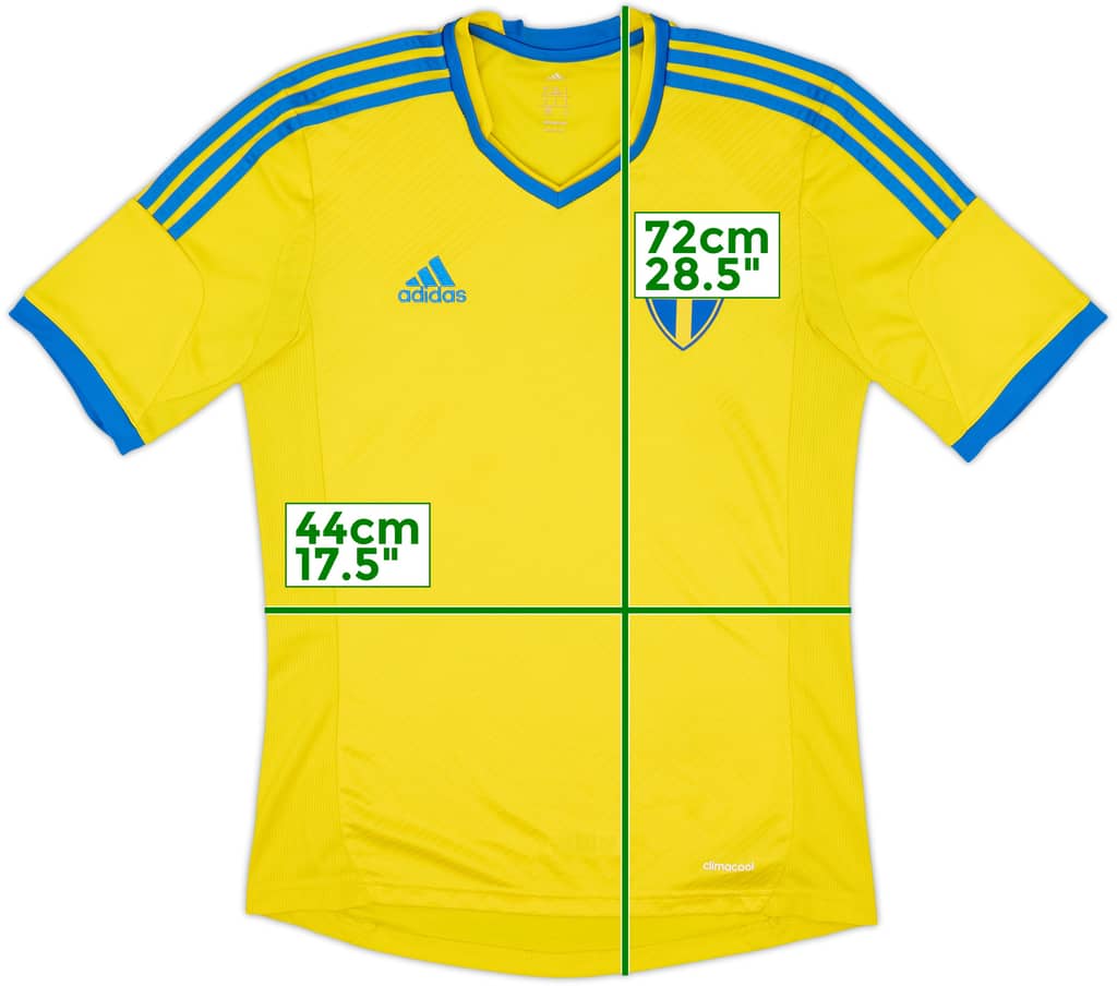 2013 Sweden Home Shirt - 10/10 - (S)