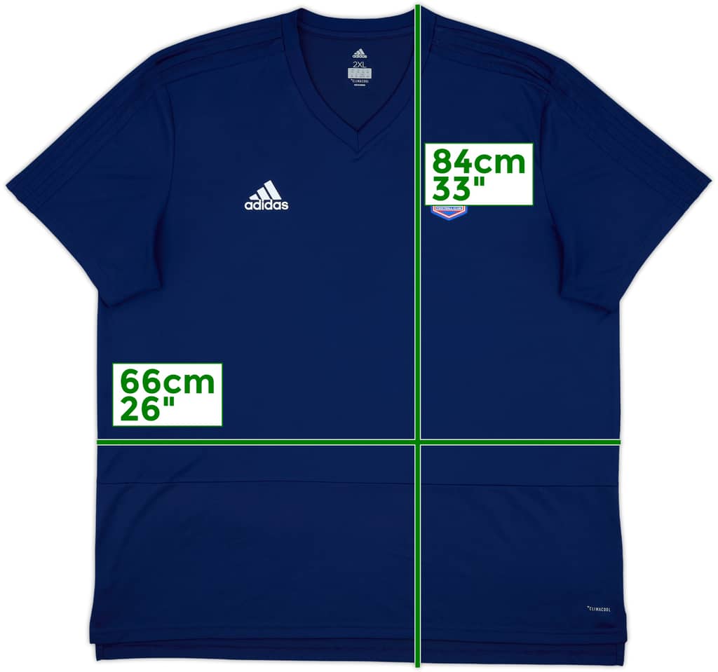2017-18 Ipswich adidas Training Shirt - 9/10 - (XXL)