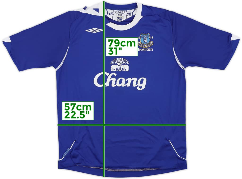 2006-07 Everton Home Shirt - 5/10 - (XXL)