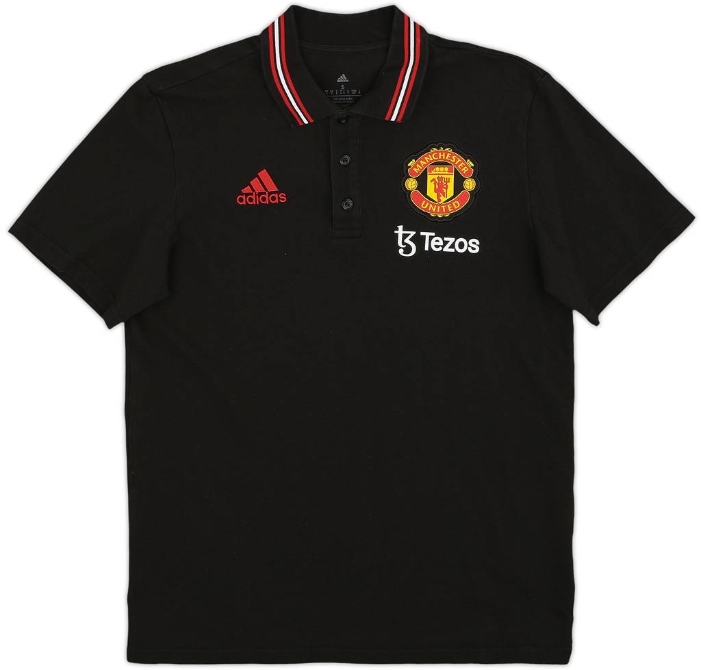 2022-23 Manchester United adidas Polo Shirt - 9/10 - (S)
