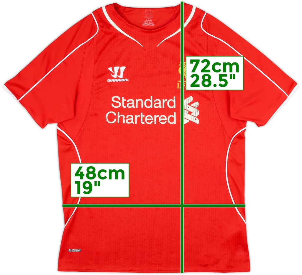 2014-15 Liverpool Home Shirt - 5/10 - (M)