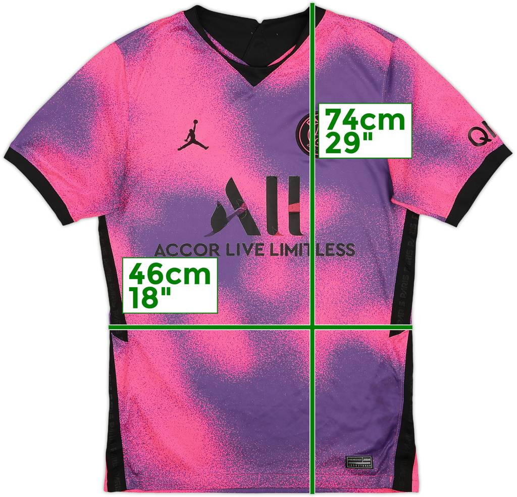 2020-21 Paris Saint-Germain Fourth Shirt - 5/10 - (S)