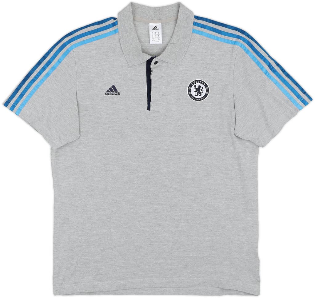 2012-13 Chelsea adidas Polo Shirt - 9/10 - (XL)