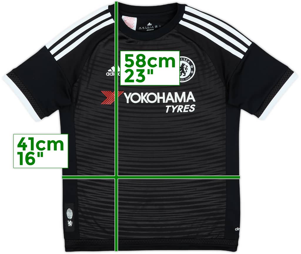 2015-16 Chelsea Third Shirt - 9/10 - (M.Boys)