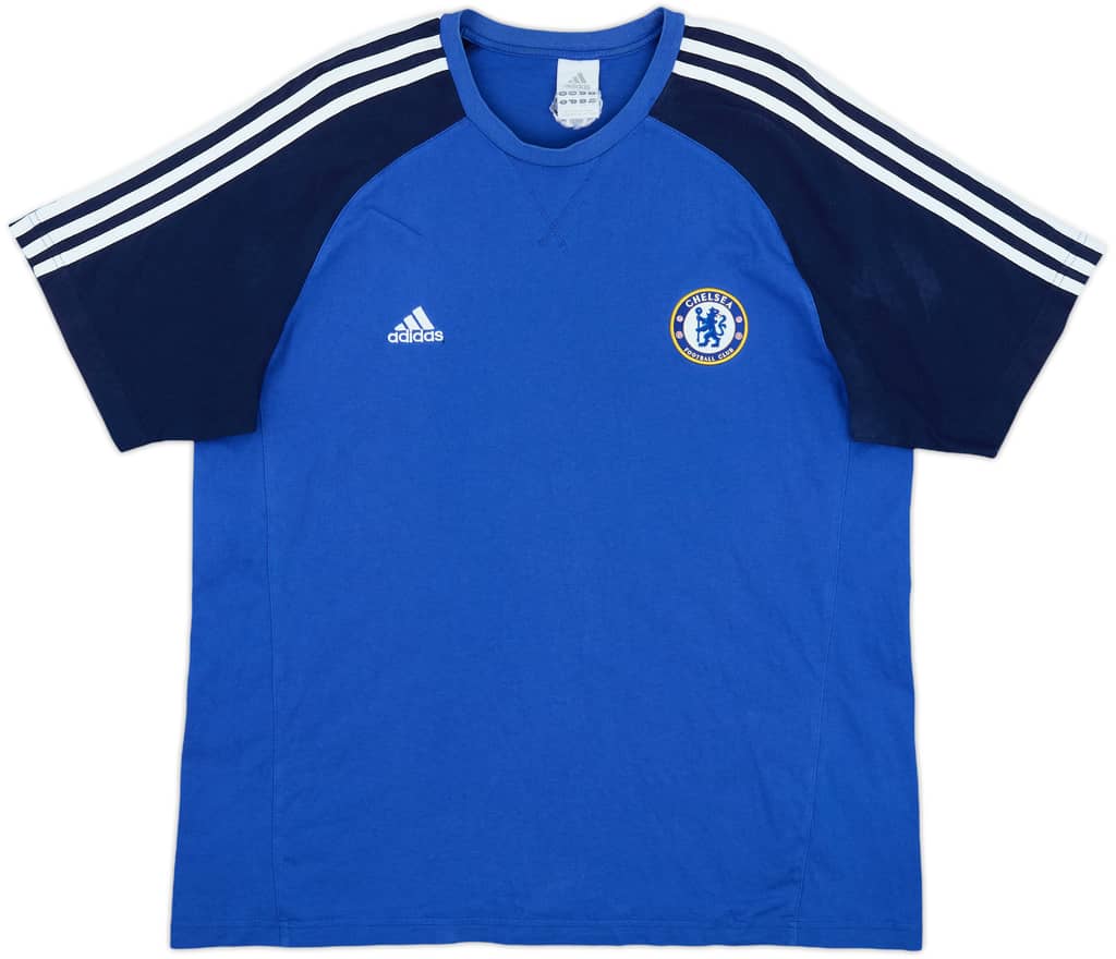 2007-08 Chelsea adidas Cotton Tee - 9/10 - (L)