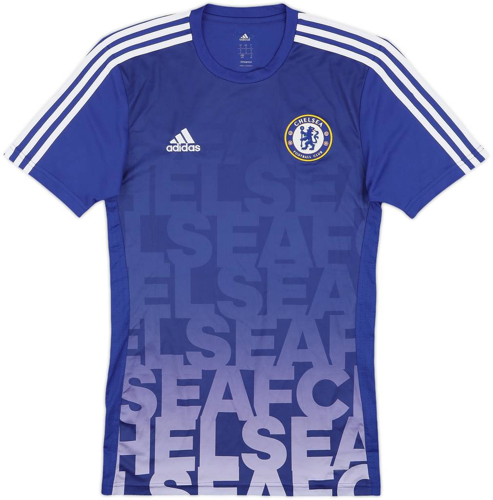 2015-16 Chelsea adidas Training Shirt - 8/10 - (S)