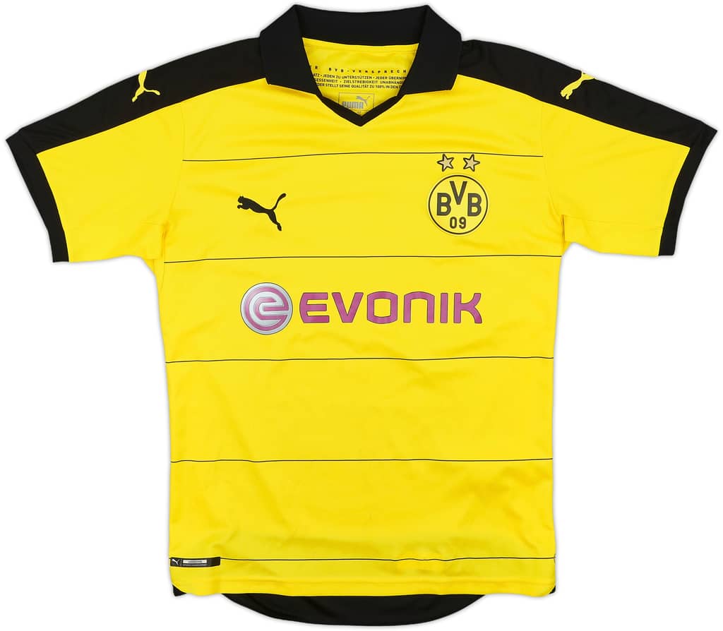 2015-16 Borussia Dortmund Home Shirt - 8/10 - (XL.Boys)