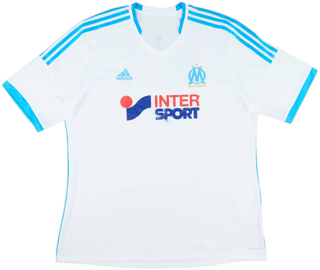 2013-14 Olympique Marseille Home Shirt - 5/10 - (XL)