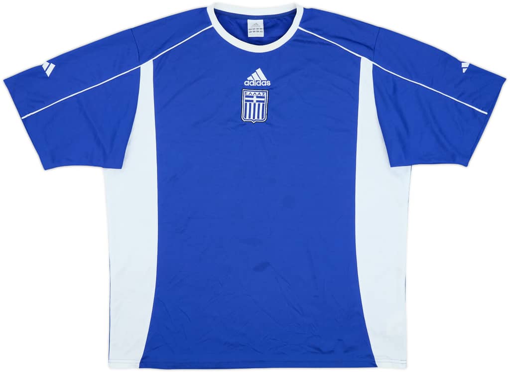 2004-06 Greece adidas Training Shirt - 7/10 - (XL)