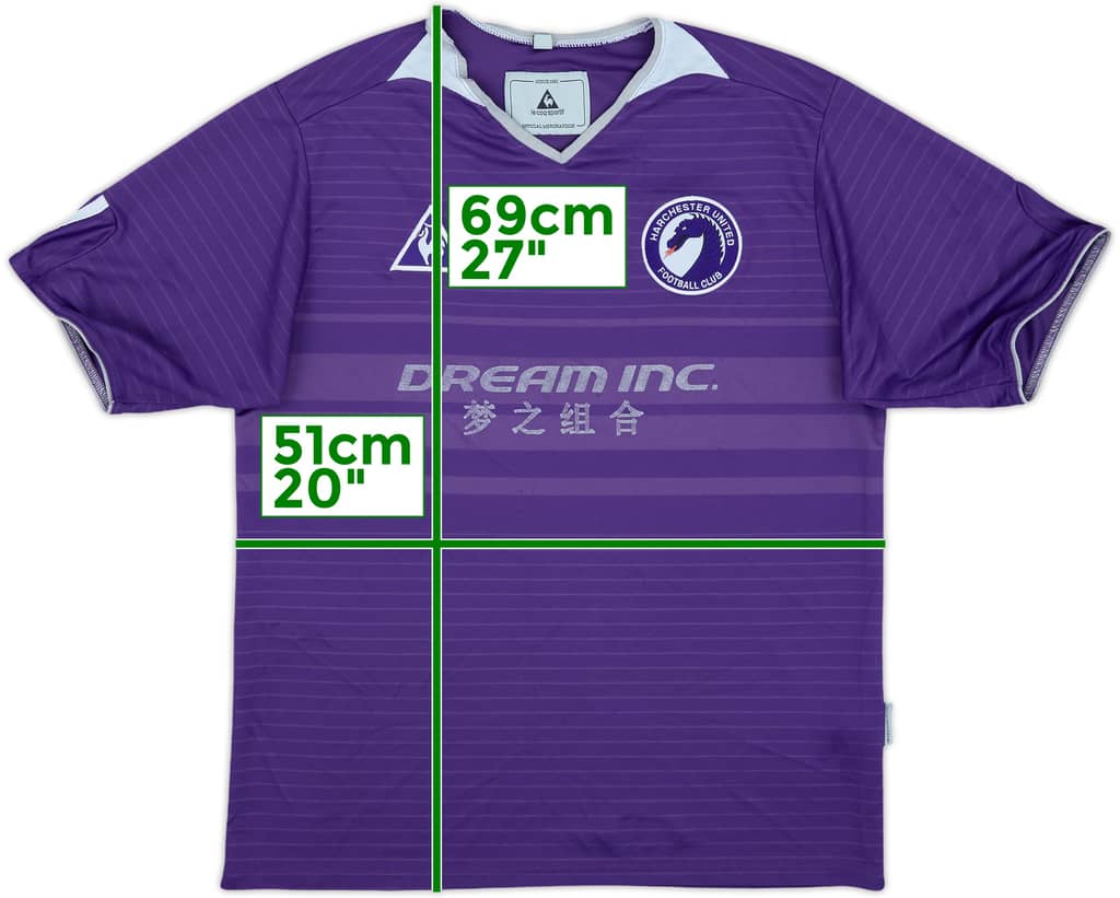 2003-04 Harchester United Home Shirt - 6/10 - (M)