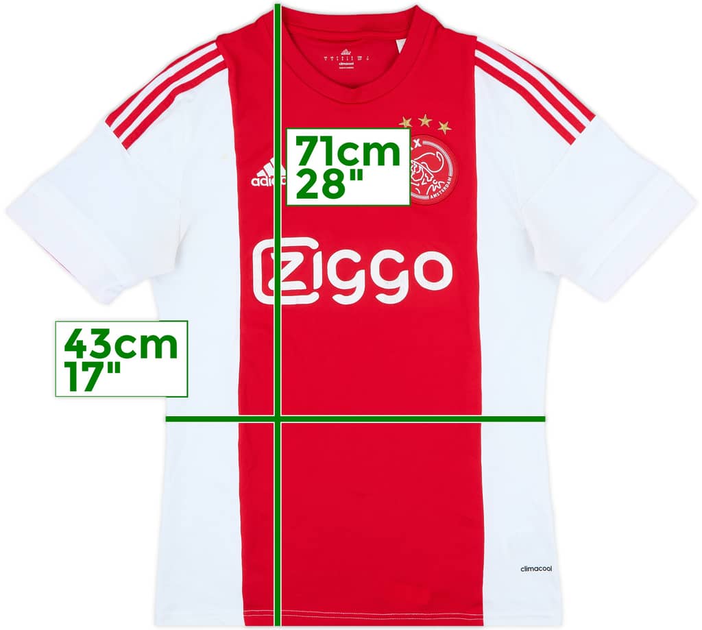 2015-16 Ajax Home Shirt - 6/10 - (S)