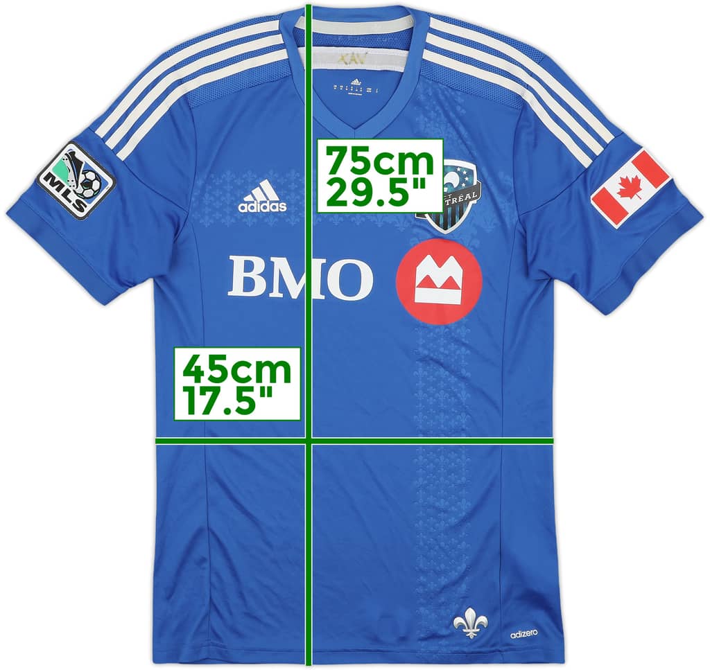 2013-14 Montreal Impact Authentic Home Shirt - 6/10 - (M)