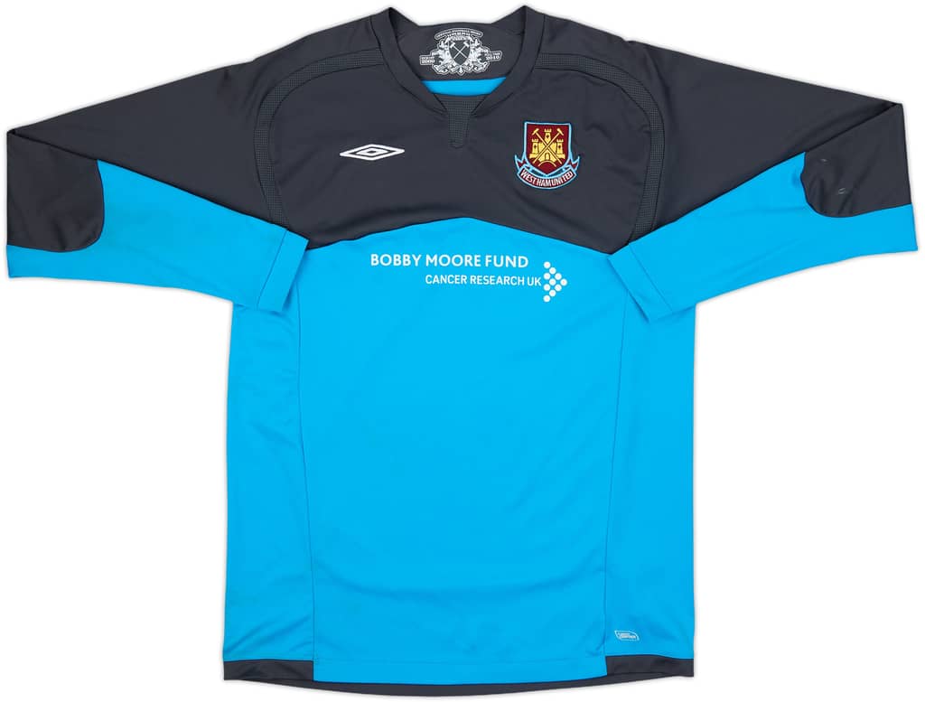 2009-10 West Ham GK Shirt - 8/10 - (XL.Boys)