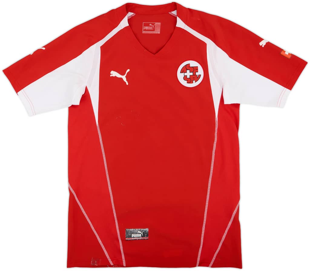 2004-06 Switzerland Home Shirt - 6/10 - (M)