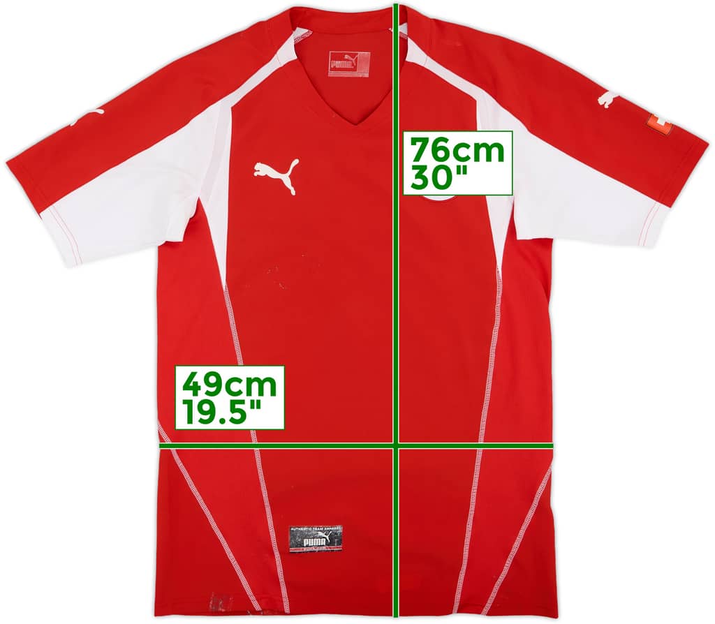 2004-06 Switzerland Home Shirt - 6/10 - (M)