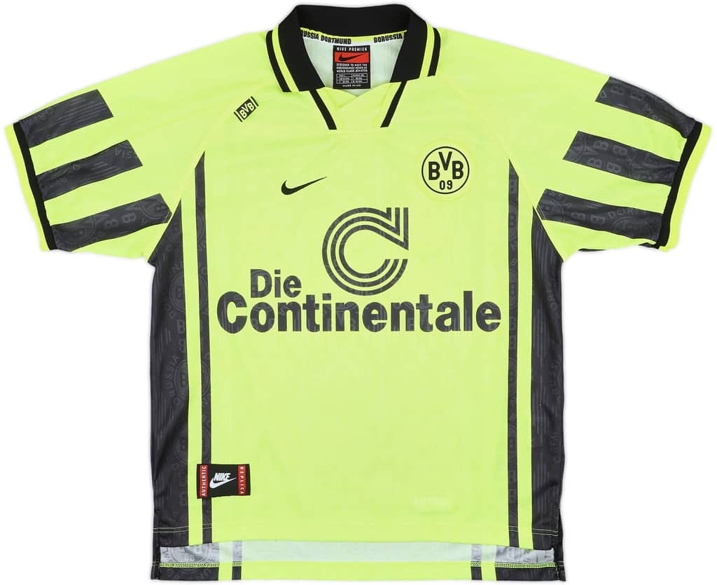 1996-97 Borussia Dortmund Home Shirt - 10/10 - (L)