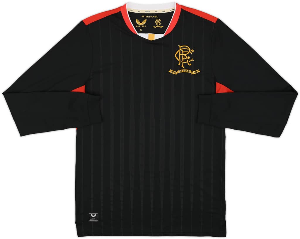 2021-22 Rangers '150 Years Anniversary' Away L/S Shirt - 10/10 - (S)