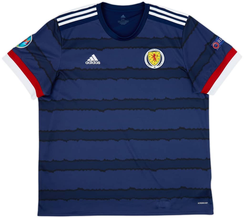 2020-22 Scotland Home Shirt - 8/10 - (XXL)