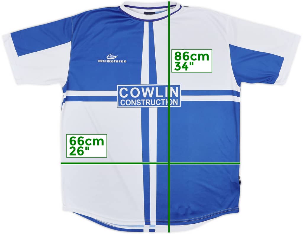 2001-03 Bristol Rovers Home Shirt - 8/10 - (XXL)