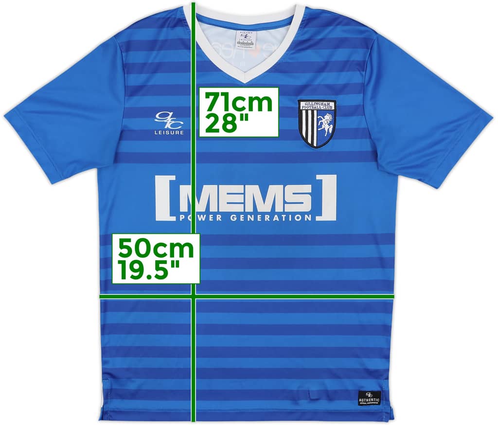 2016-18 Gillingham Home Shirt - 7/10 - (S)