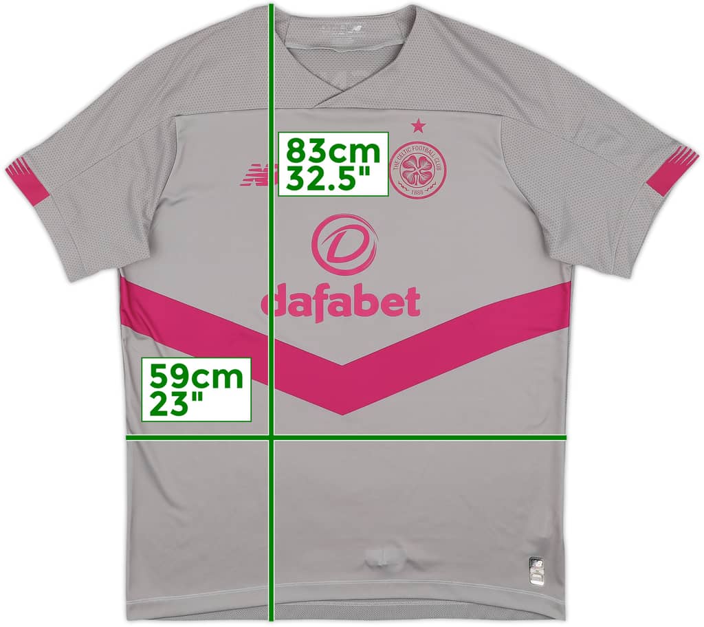 2019-20 Celtic Third Shirt - 9/10 - (XL)