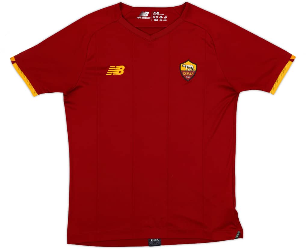 2021-22 Roma Home Shirt - 9/10 - (XL.Boys)