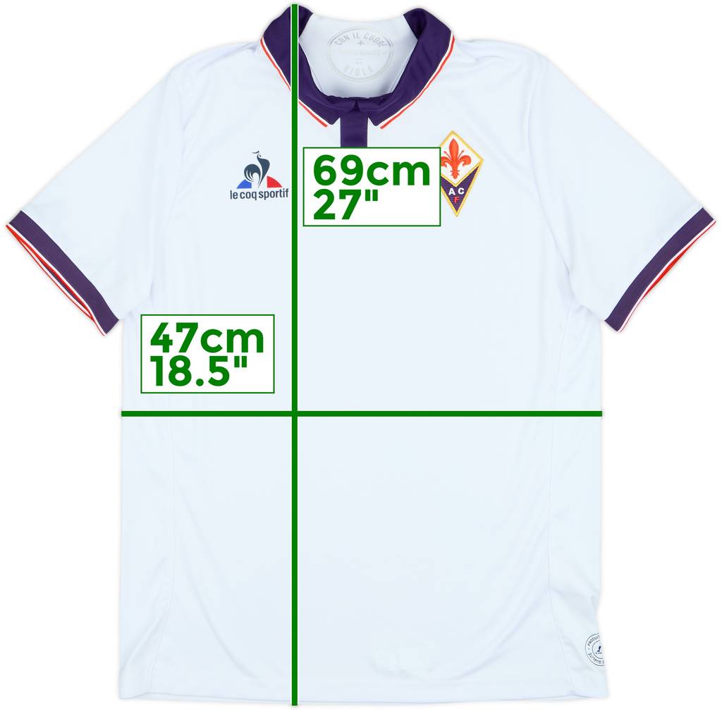 2016-17 Fiorentina Away Shirt - 7/10 - (Women's L)
