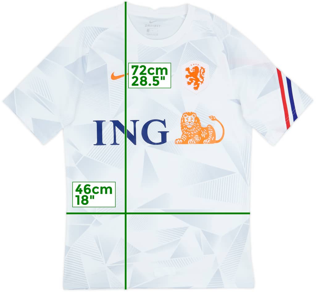 2020-21 Netherlands Nike Training Shirt - 10/10 - (M)