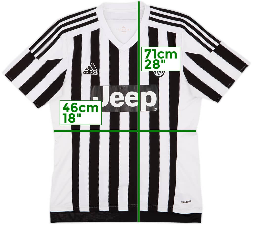 2015-16 Juventus Home Shirt - 6/10 - (M)