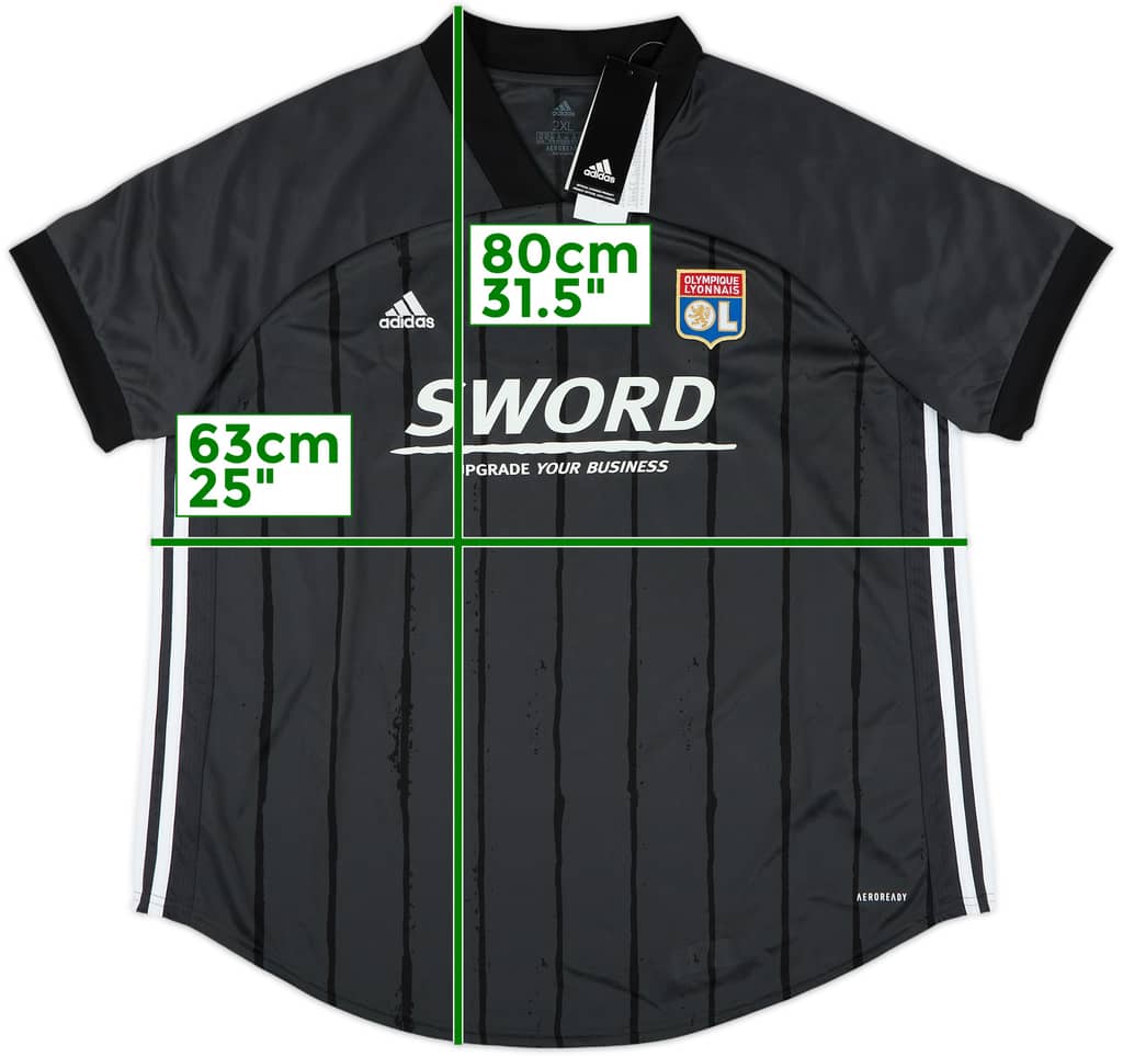2020-21 Lyon Away Shirt (Women's XXL)