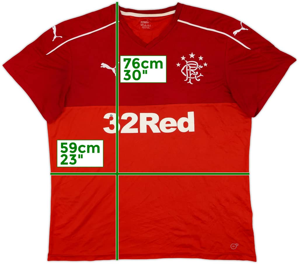 2017-18 Rangers Away Shirt - 6/10 - (XL)
