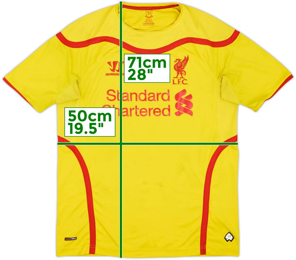 2014-15 Liverpool Away Shirt - 6/10 - (M)