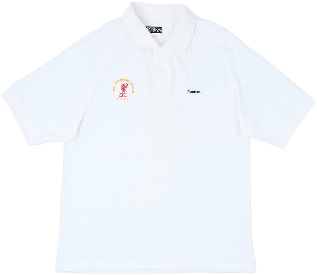 2000-01 Liverpool 'Champions League' Reebok Polo Shirt - 7/10 - (XL)