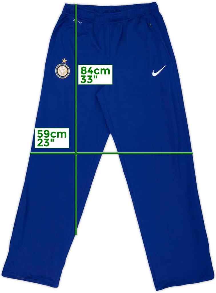 2012-13 Inter Milan Nike Track Pants/Bottoms - 9/10 - (S)