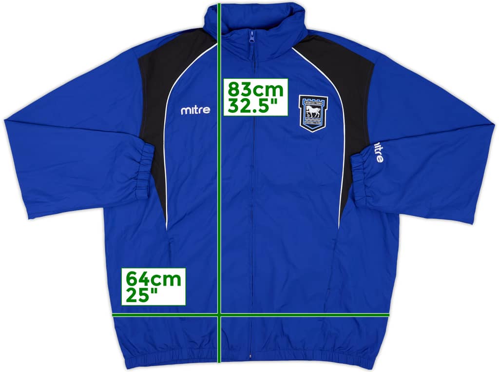 2009-11 Ipswich Mitre Hooded Rain Jacket - 8/10 - (XL)