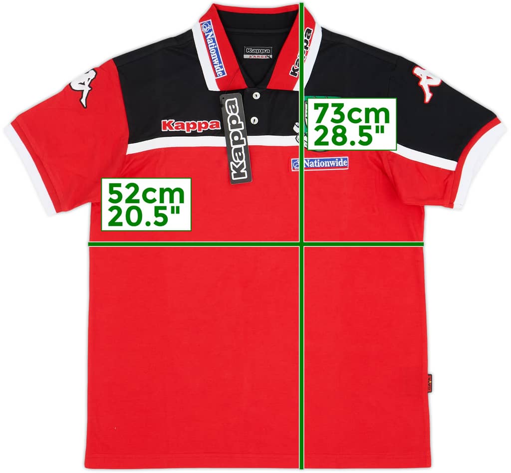 2004-06 Wales Kappa Player Issue Polo Shirt (L)