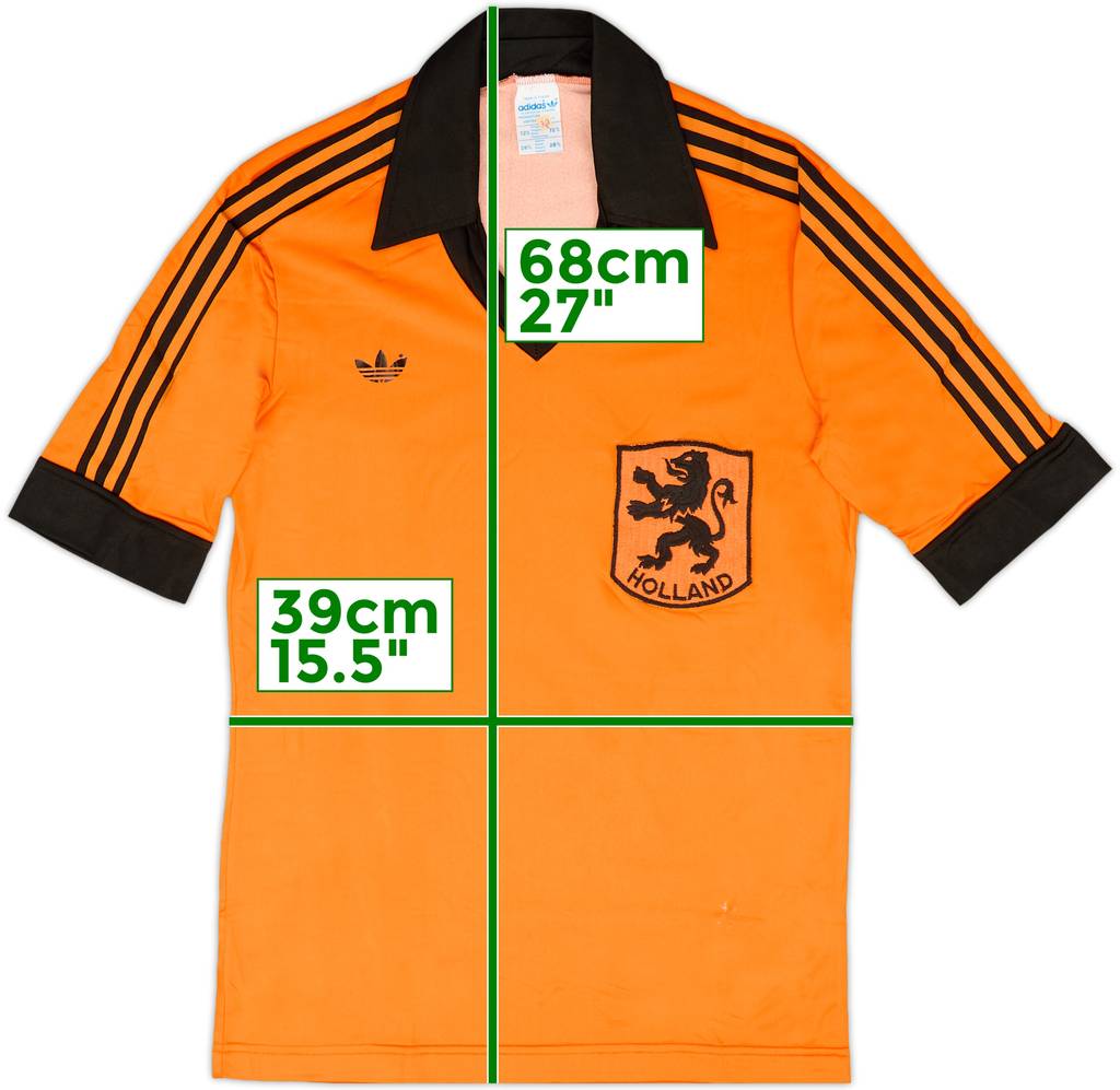 1978-80 Netherlands Home Shirt - 8/10 - (S)