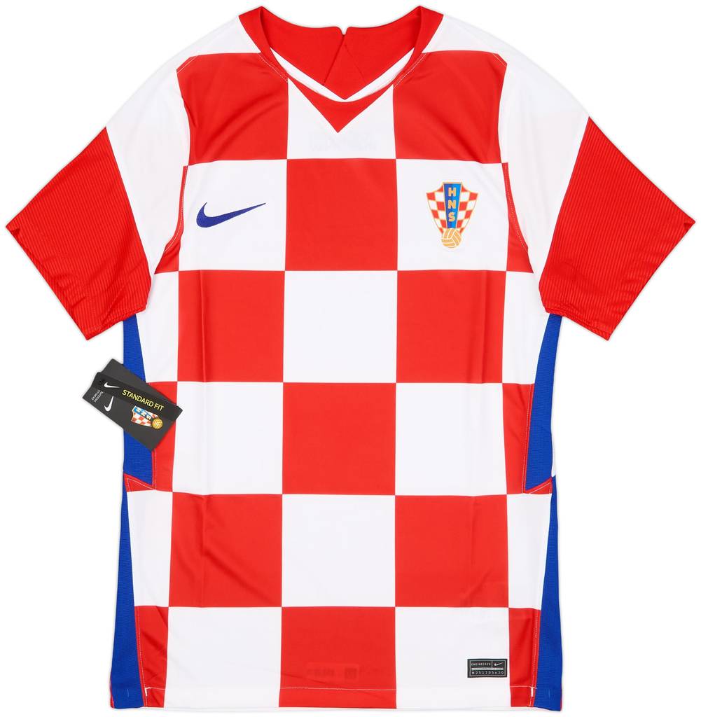 2020-21 Croatia Home Shirt (S)