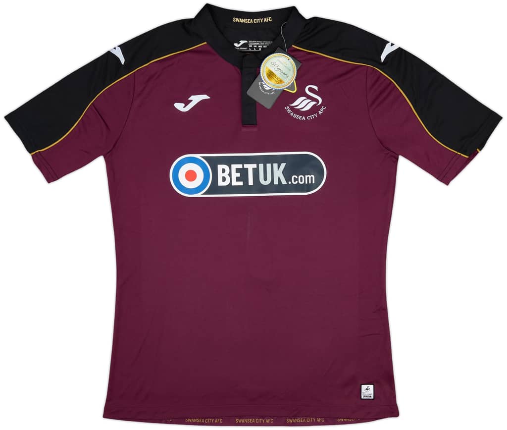 2018-19 Swansea Third Shirt Montero #7 (L)
