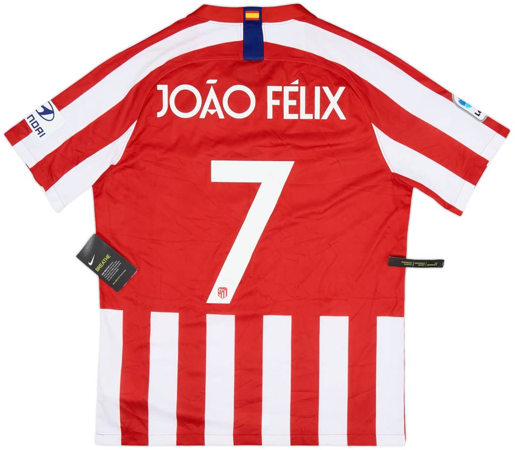 2020-21 Atletico Madrid Home Shirt Joao Felix #7 (L)
