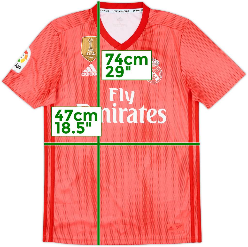 2018-19 Real Madrid Third Shirt - 10/10 - (S)