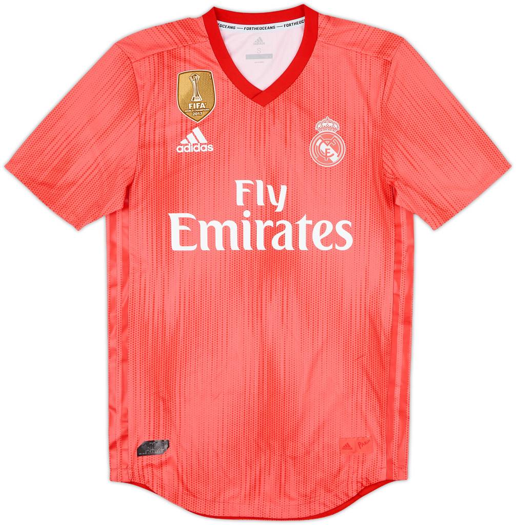 2018-19 Real Madrid Authentic Third Shirt - 10/10 - (S)