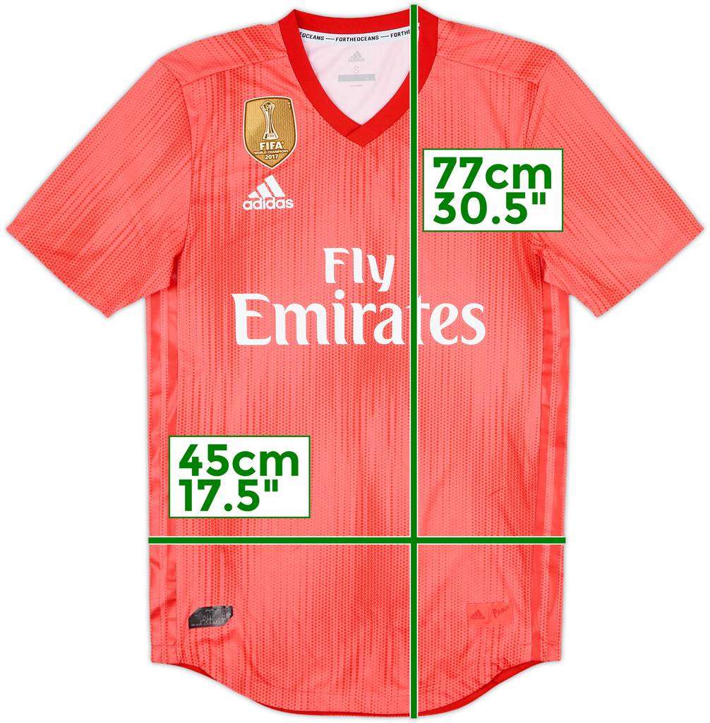 2018-19 Real Madrid Authentic Third Shirt - 10/10 - (S)