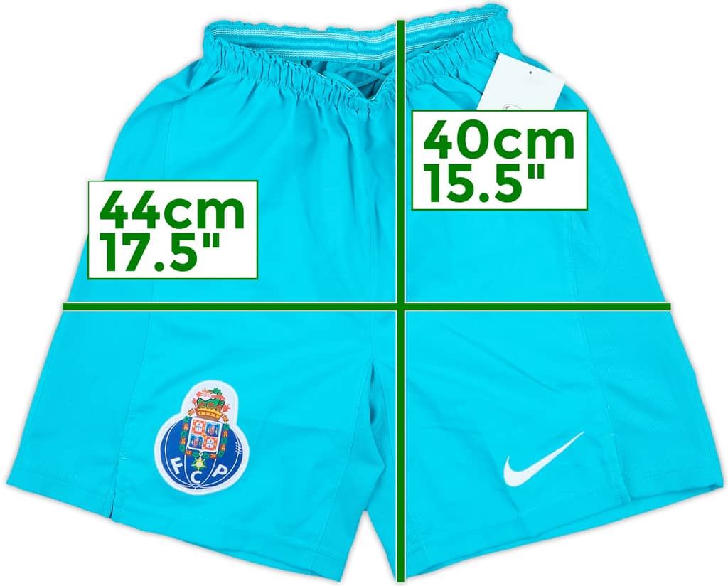 2008-09 Porto Away Shorts (XXS)