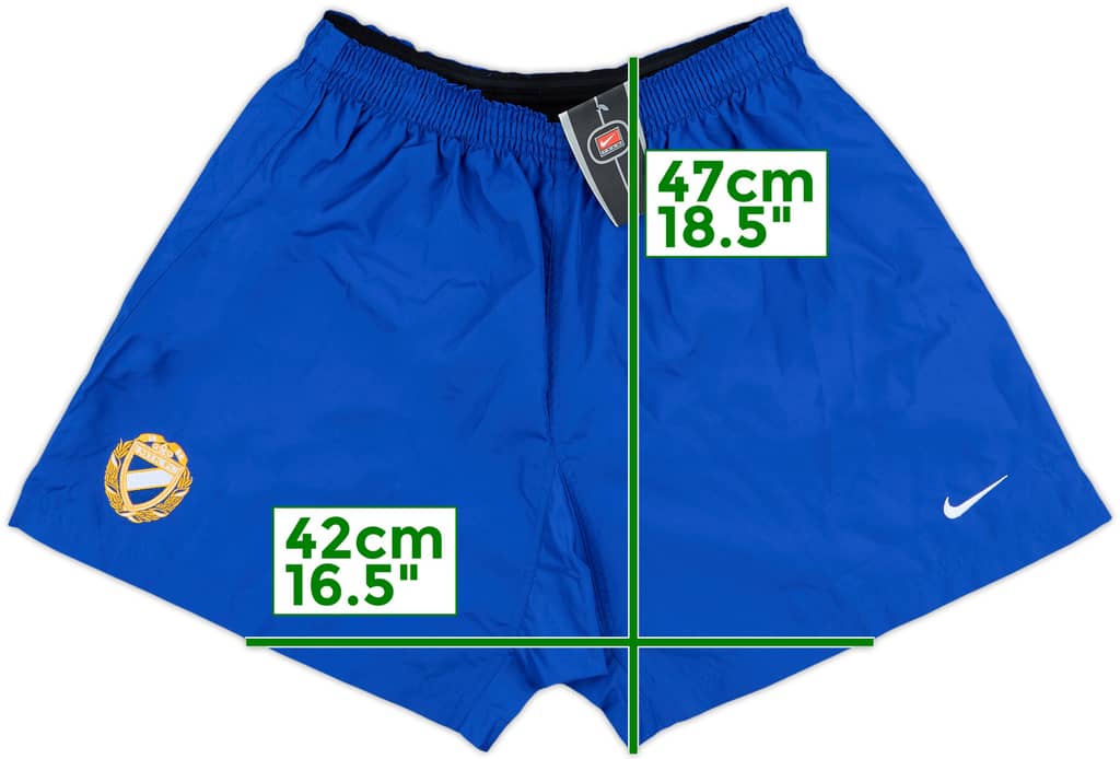 2001-02 MTK Budapest Away Shorts (XL)