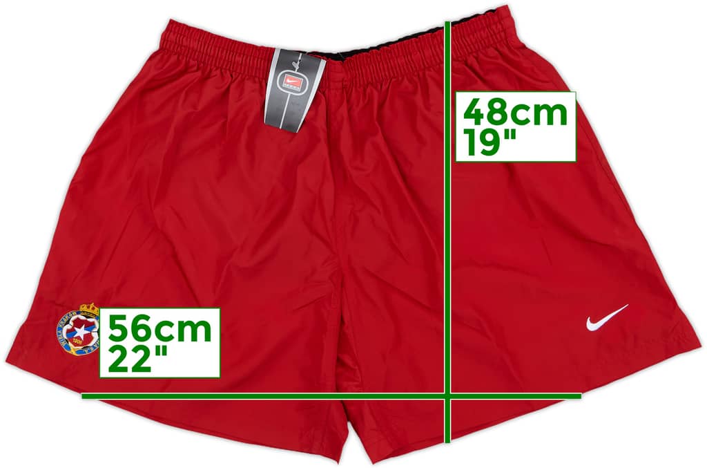 2000-02 Wisla Krakow Away Shorts (XXL)