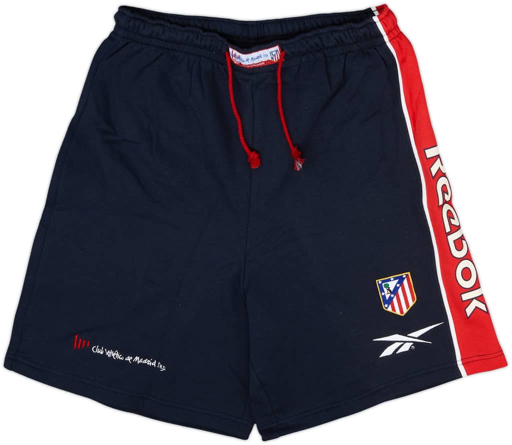 1998-99 Atletico Madrid Reebok Training Shorts (XL)