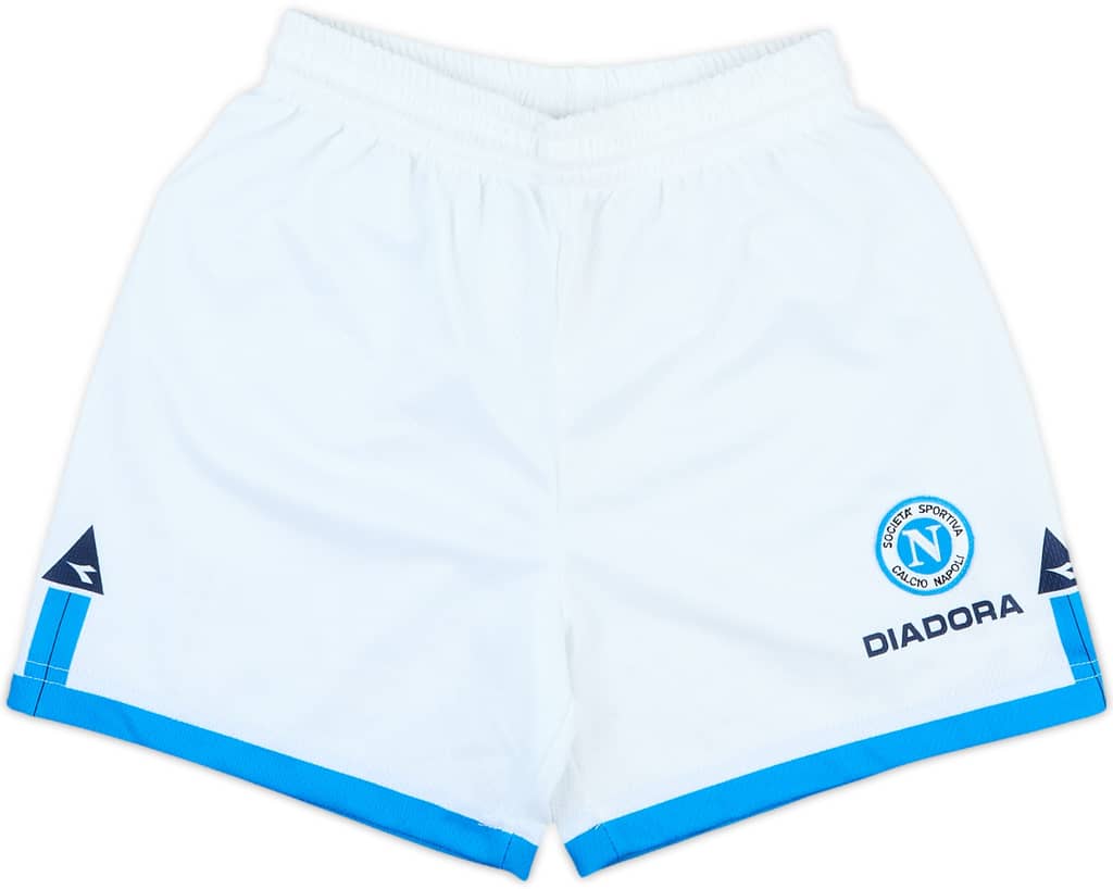 2000-01 Napoli Away Shorts - 7/10 - (L.Boys)