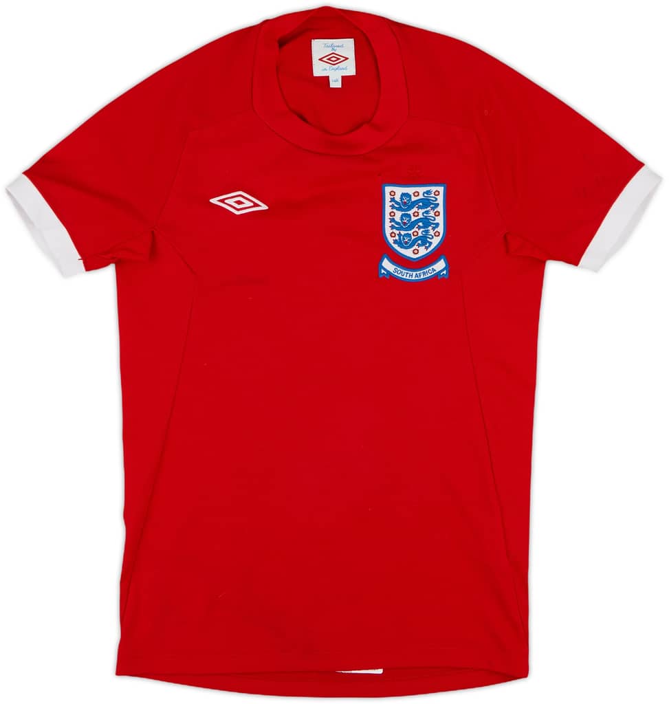2010-11 England Away 'South Africa' Shirt - 6/10 - (M.Boys)