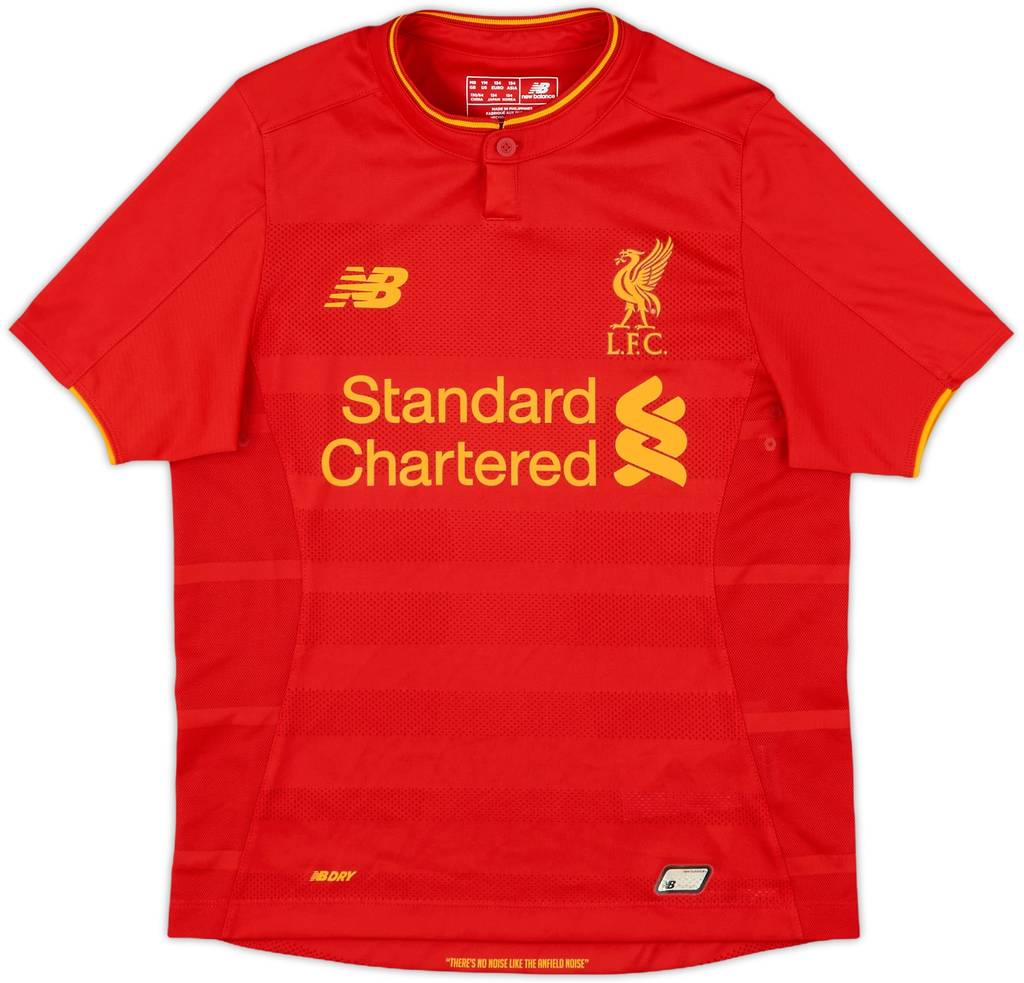 2016-17 Liverpool Home Shirt - 10/10 - (M.Boys)